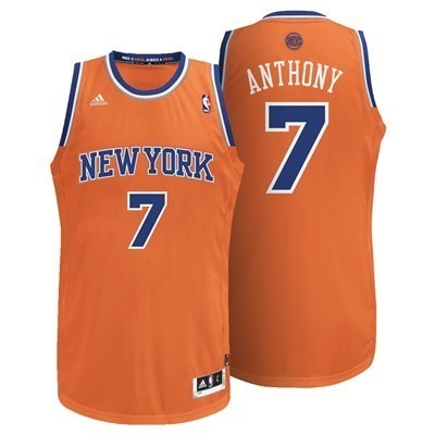 Баскетбольные шорты Нью Йорк Никс детские оранжевые 2017/2018 XL