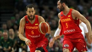 Баскетбольная майка Испания женская красная 2017/2018 S
