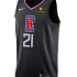 Баскетбольная форма Лос-Анджелес Клипперс детская чёрная 2017/2018 XL