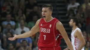 Баскетбольная майка Сербия детская красная 2017/2018 2XL