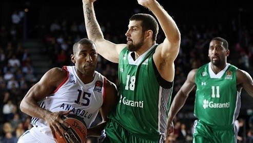 Баскетбольная форма Дарюшшафака Стамбул мужская зеленая 2XL